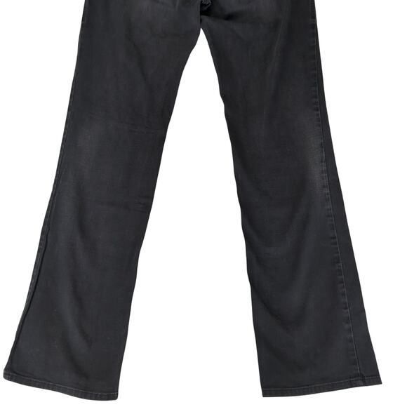 Diesel Jeans Bootzee-St Regular Slim Boot Cut Jeans Black Wash Women's Size 32 - Picture 6 of 9
